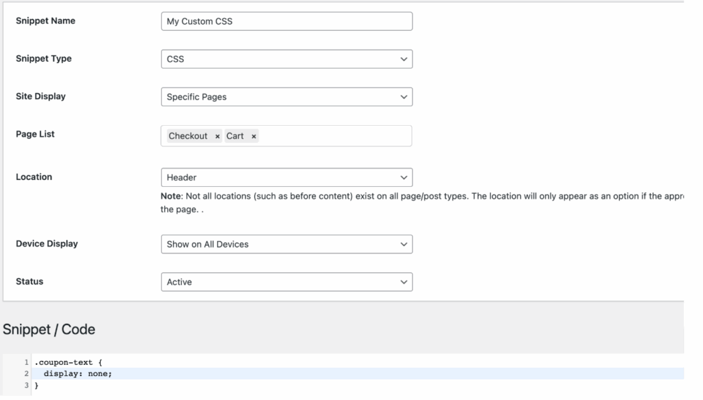 custom css with plugin